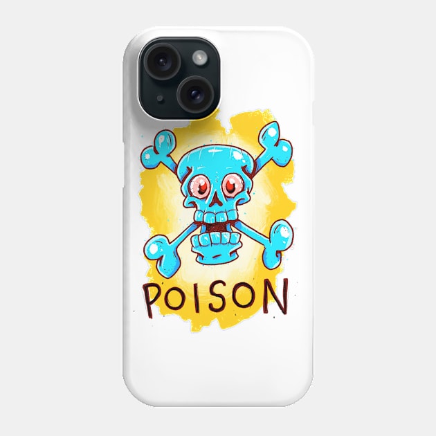 Poison Phone Case by ArtByJamesPowell