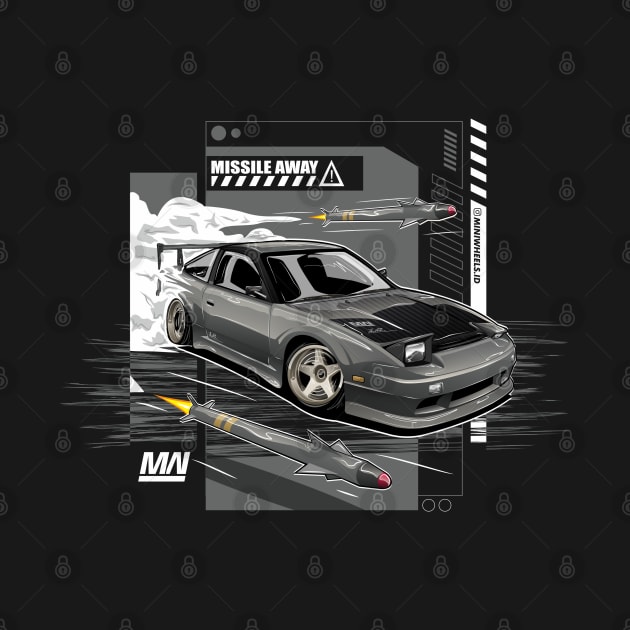 JDM MISSILE AWAY 180SX by MINIWHEELS.ID