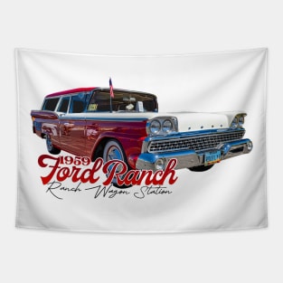 1959 Ford Ranch Station Wagon Tapestry