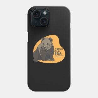 The Tibetan Brown Bear Phone Case