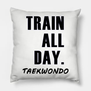 Train All Day Pillow