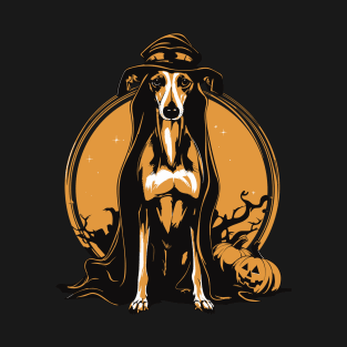 Halloween Galgo Espanol Greyhound Spanish T-Shirt