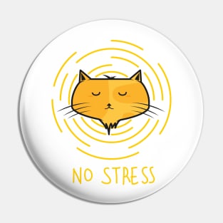 Cat Therapy Pin