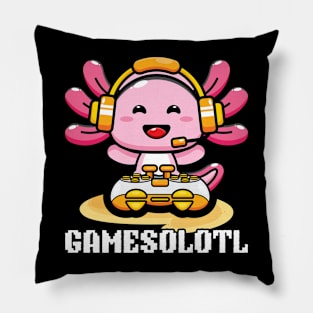 Kawaii Japanese Gamesolotl Boys Anime Manga Otaku Axolotl Pillow