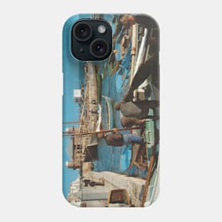 Fisherman and their boats Phone Case