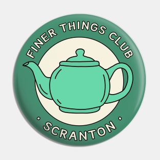 Finer Things Club Pin