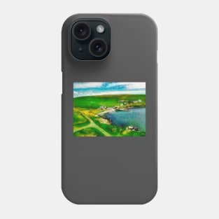 Houbie Bay, Fetlar, Shetland Islands Phone Case