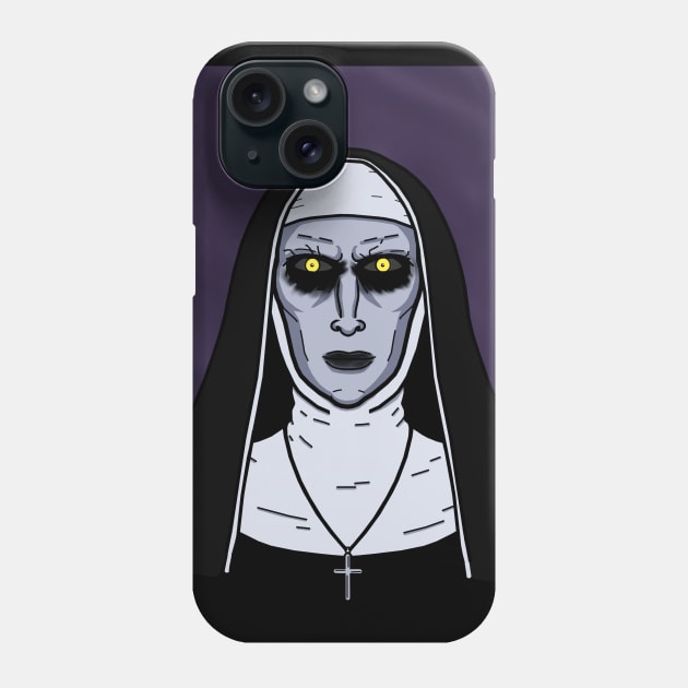 Demon Nun Phone Case by FancyKat