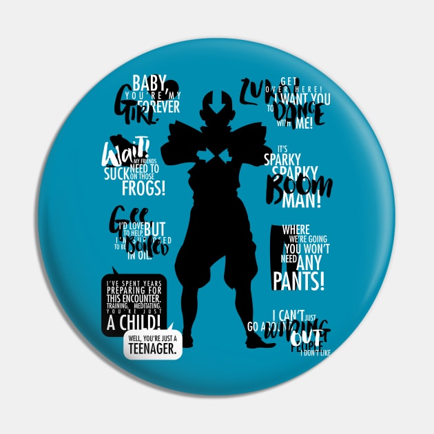 ATLA: Aang Quotes Pin by firlachiel