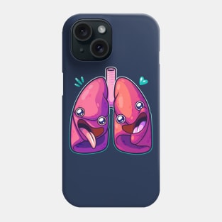 Happy Lungs Phone Case