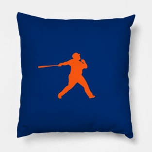 The First Home Run (jumpman style) Pillow