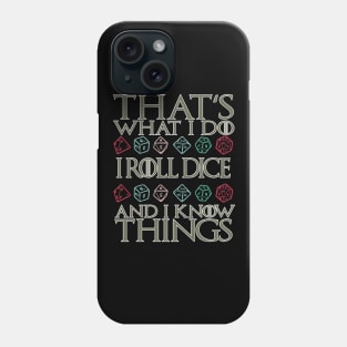 DND That's What I Do Phone Case