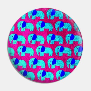 pink elephant mandala ecopop Pin