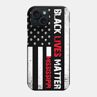 Mississippi black lives matter Flag American Vintage Phone Case