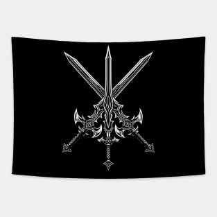 Crossed Swords Tapestry