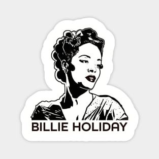 Bille Holiday Magnet