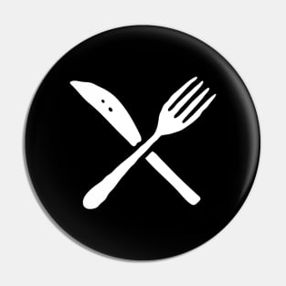 Fork and Knife Pin