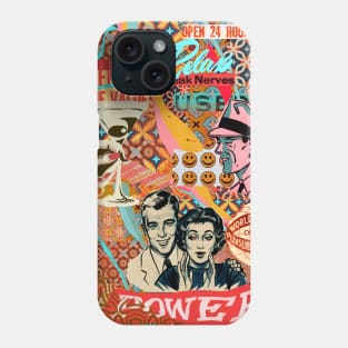 Vintage collage Phone Case