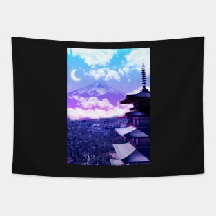 Japan Vaporwave aesthetic Tapestry