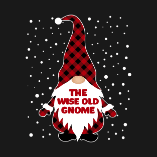 The Wise Old Gnome Matching Family Christmas Pajama T-Shirt