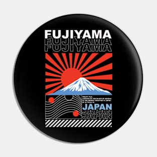 Mount Fuji Pin