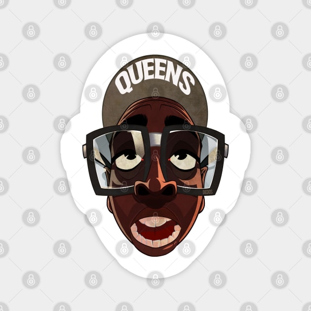 MARZ QUEENS Magnet by Dedos The Nomad