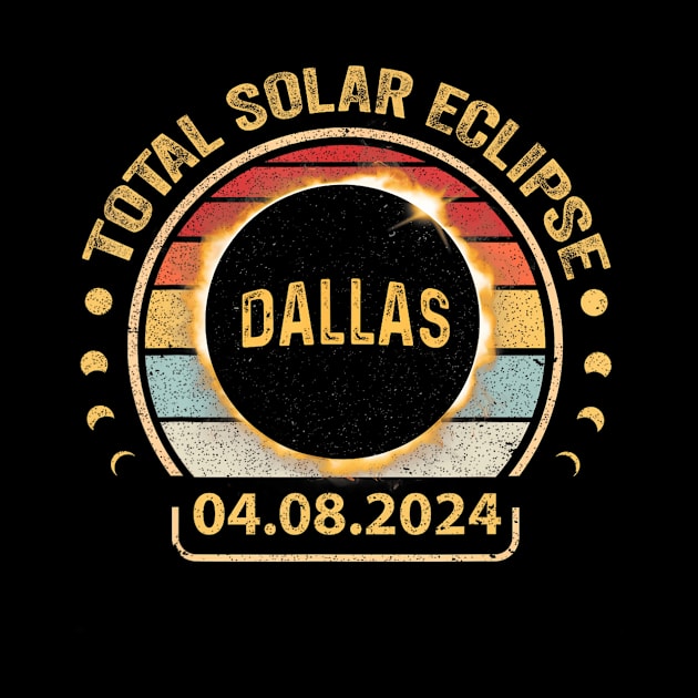 Dallas Texas Tx Total Solar Eclipse 2024 Totality by Diana-Arts-C