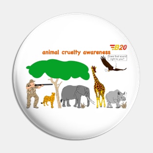 Hunting in the Savannah Pin