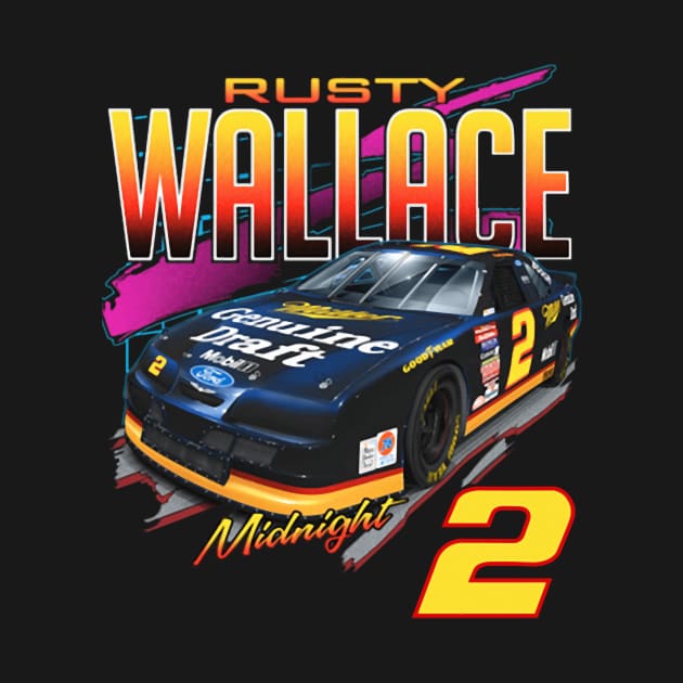 Rusty Wallace 2 Vintage by Erianna Bee