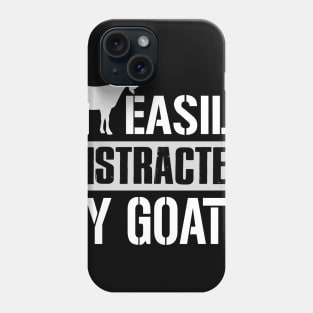 Easily Distracted By Goats Phone Case