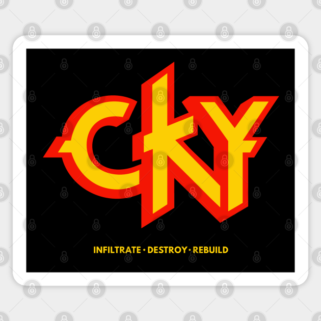 this is cky - Cky - Sticker