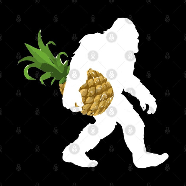 Funny BigFoot Pineapple Christmas Xmas X-Mas Design Gift Idea by Frontoni