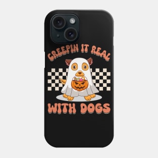 Boo-tifully Bewitched Puppy Dog Halloween Phone Case