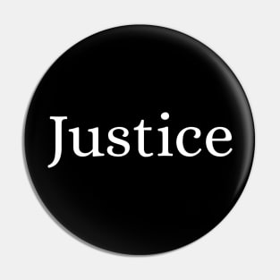 Justice Pin