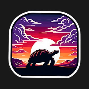 Retro desert Tortoise T-Shirt