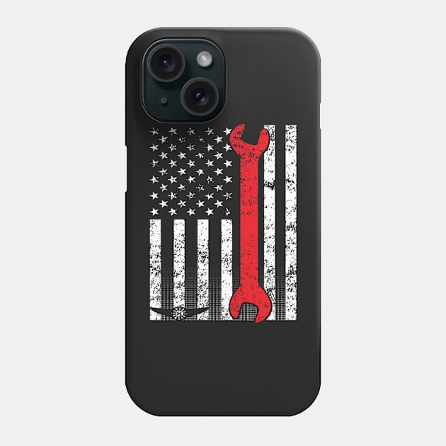 American Aircraft Maintenance Phone Case by RelevantArt