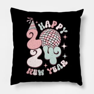 Happy New Year 2024 Pillow