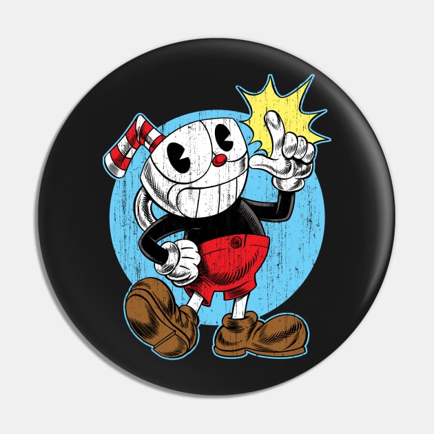 CUPHEAD Pin by RynoArts