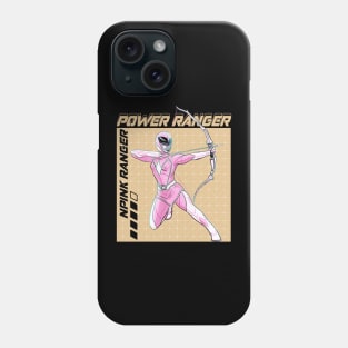 Crimson Power Ranger Fire Fueled Fury Phone Case