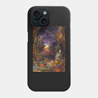 GHOSTLY HALLOWEEN FOREST Phone Case