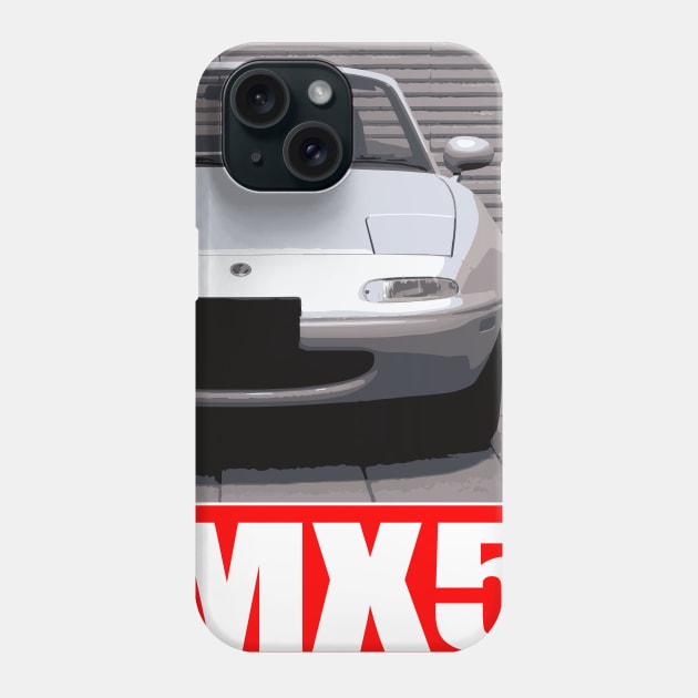 Mx5 Phone Case by 5thmonkey