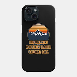 Kupunkamint Mountain, Glacier National Park Phone Case