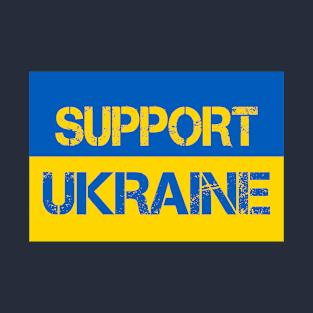 Support Ukraine Flag T-Shirt