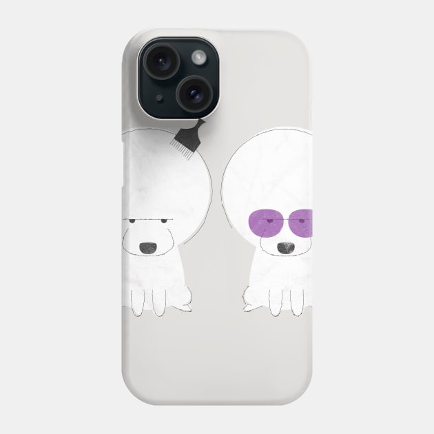 Afro Pups (Ruff & Stuff) Sans Lyrics Phone Case by gabradoodle