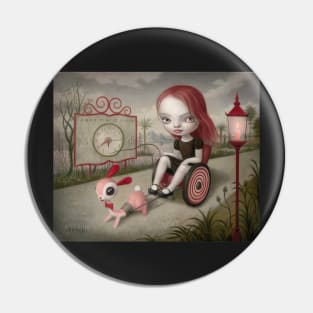 jessica s hope 2001 - Mark Ryden Pin