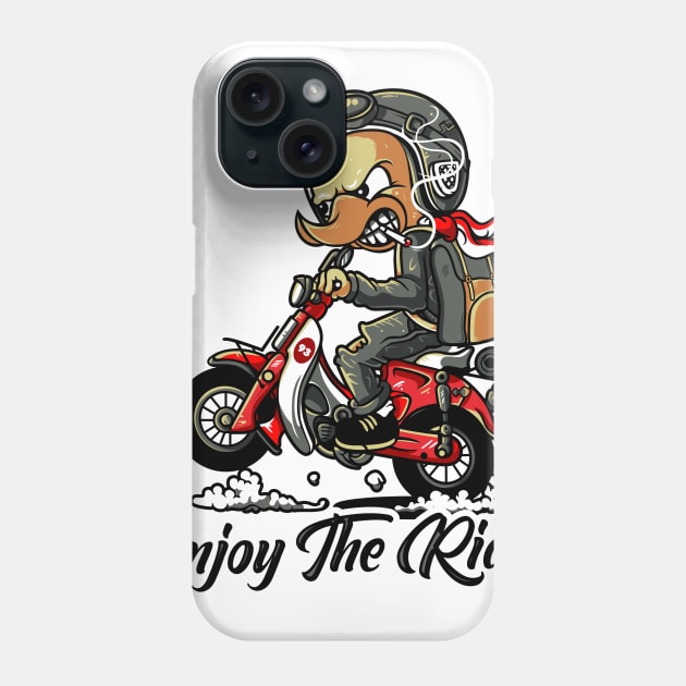 Evil Duck Enjoy the ride Phone Case by artudindesign
