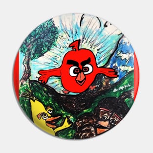 The Angry Birds Pin