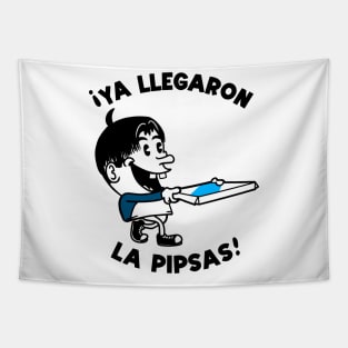 Ya Llegaron Las Pipsas Funny Mexican Pizza Meme 2025 Tapestry