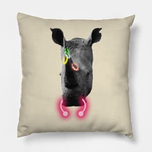 Chill rhino Pillow