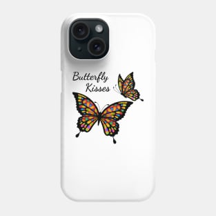 Psychedelic Colorful Butterfly Kisses Phone Case